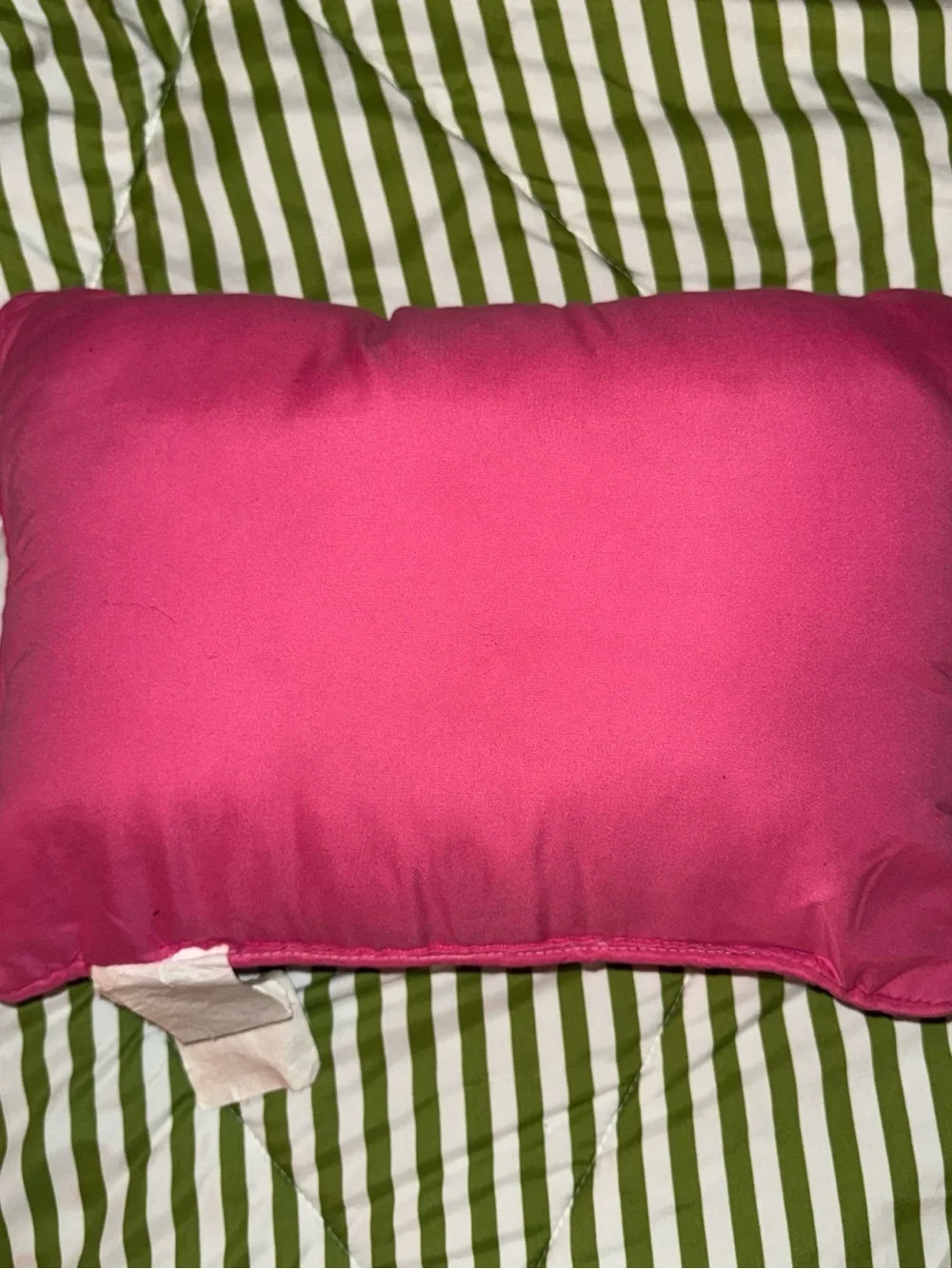 Juicy Couture Hot Pink Y2K Decorative Pillow
